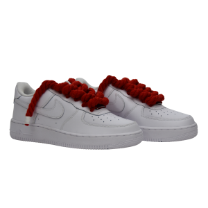 AIR FORCE 1 RED ROPE LACES