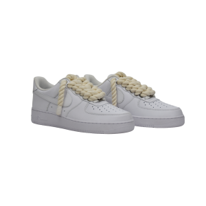 AIR FORCE 1 BEIGE ROPE LACES