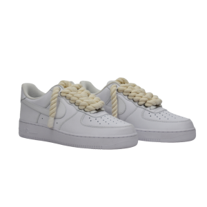AIR FORCE 1 BEIGE ROPE LACES